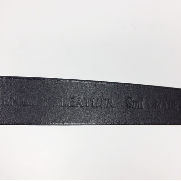 Coldwater Creek Black Belt Faux Stone on Buckle S - Picture 6 of 6